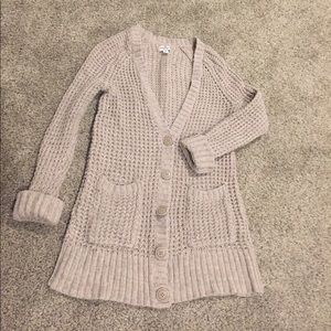 American Eagle Small Beige Cardigan